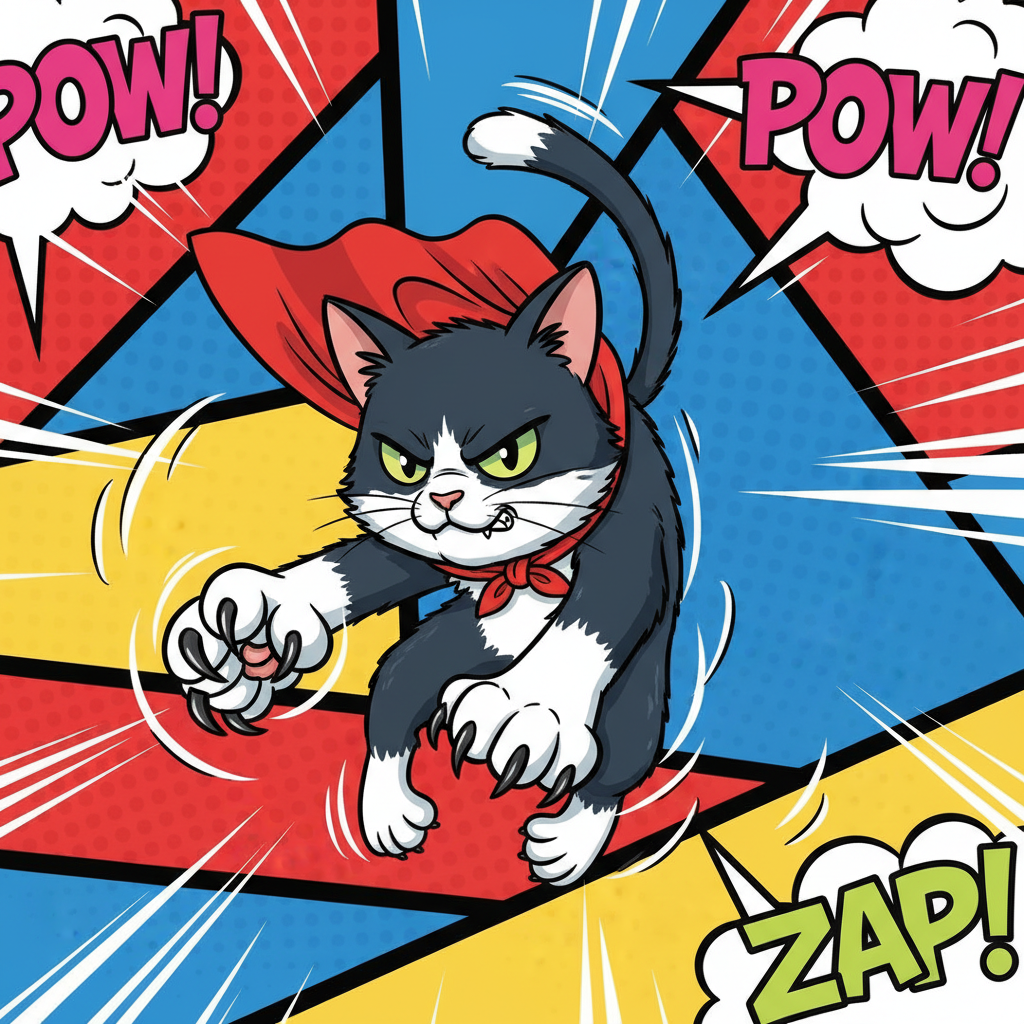 Bucky fighting with claws out